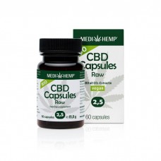 CBD Capsules Raw - Bio 2,5% 60st